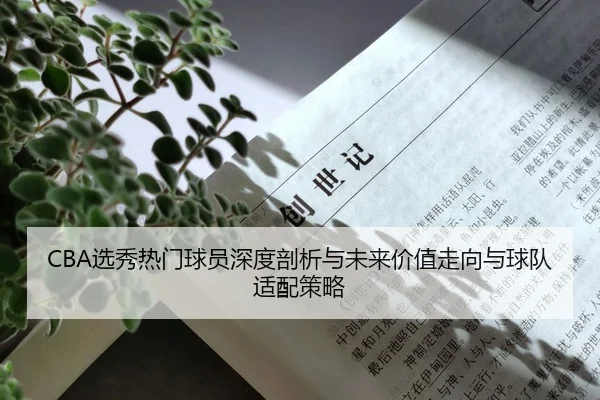CBA选秀热门球员深度剖析与未来价值走向与球队适配策略 | Leyu